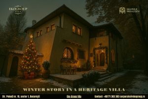 Poveste de Crăciun în eleganta Casa Tătărăscu: Crăciunul anilor ’30 la Eko Group Vila